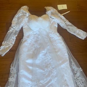 Bride wedding gown